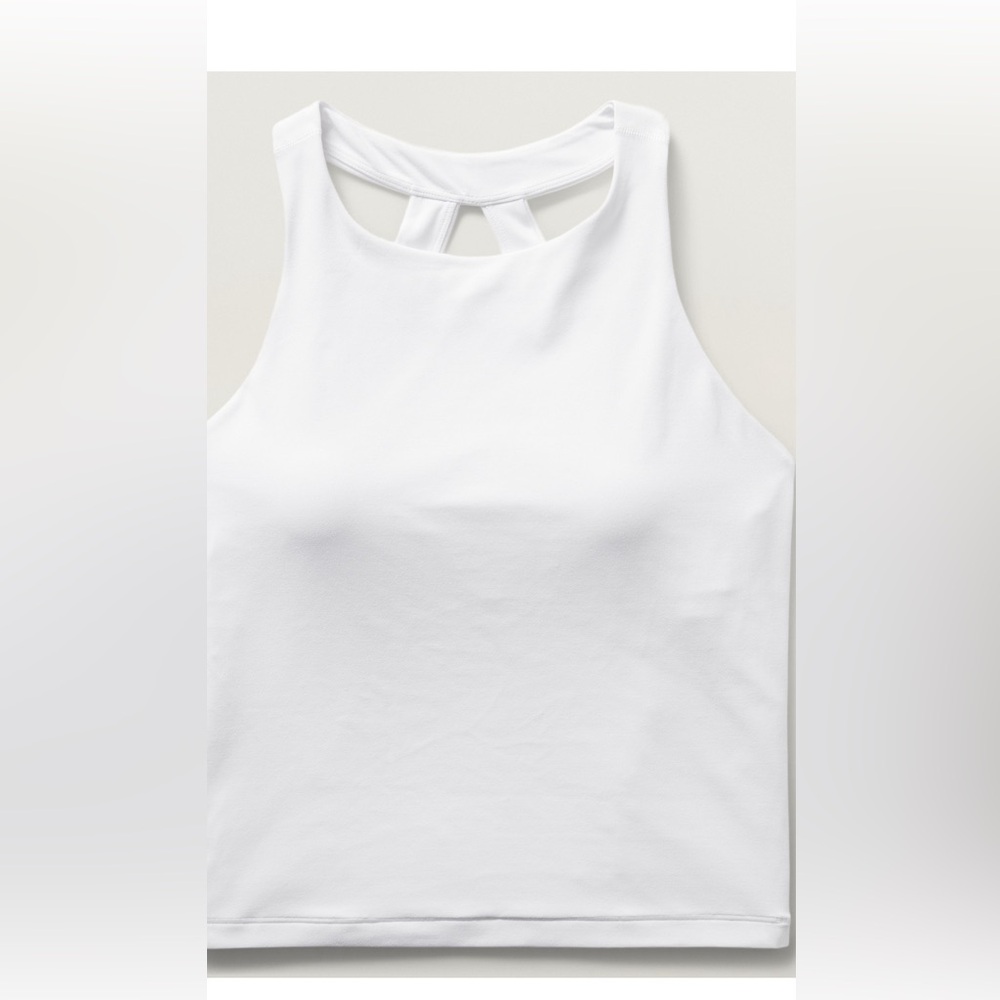 Athleta Transcend Support Top-White, size Large
